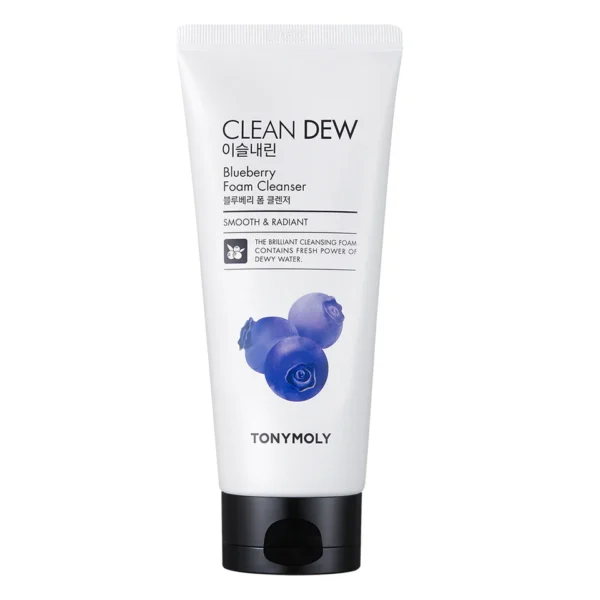 TONY MOLY Clean Dew blueberry foam cleanser