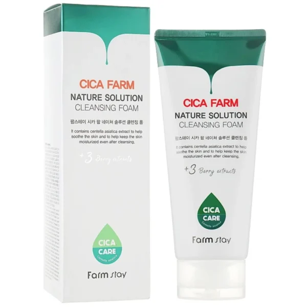 FARM STAY Cica Farm Nature Solution Cleansing Foam