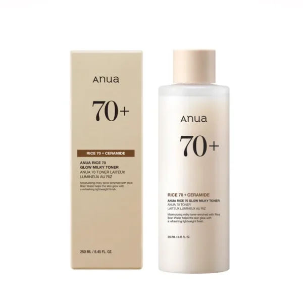 ANUA RICE 70 GLOW MILKY TONER