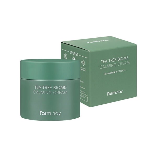 FARM STAY Tea Tree Biome Calming Cream