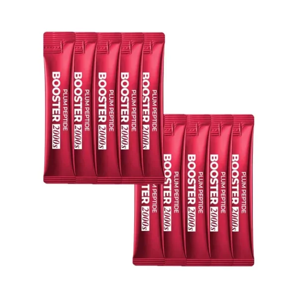 ISNtree Plum Peptide Booster 2000 Shot Stick Pouch Set(2ml*10ea)