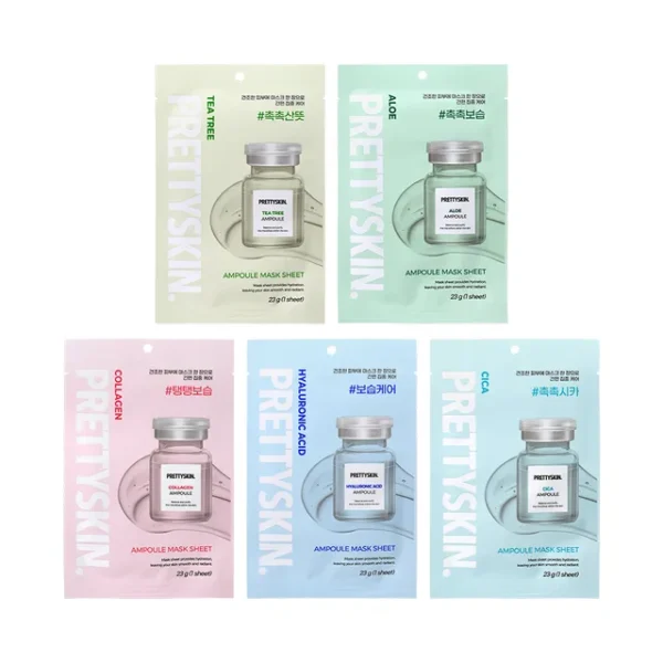 Pretty skin-Ampoule Mask Sheet-2 types