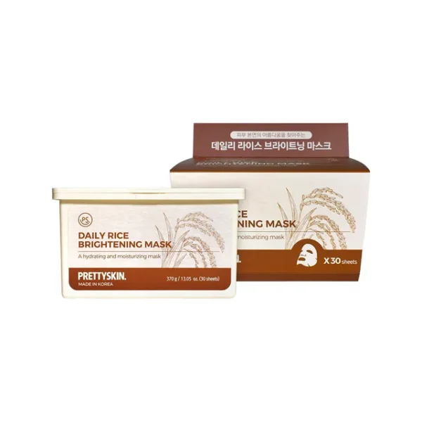 Pretty skin-Daily Rice Brightening Mask 30 Sheets