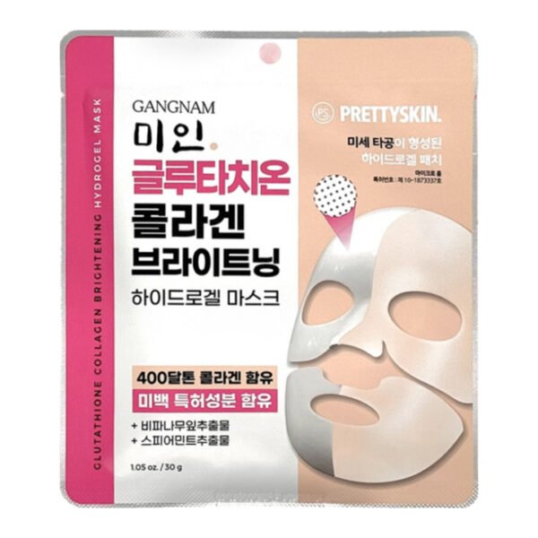 Pretty skin – Gangnam Miin Glutatathione Collagen Brightening Hydrogel Mask-1pcs